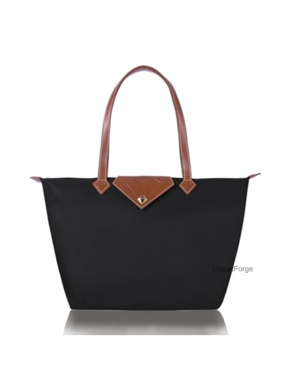 Waterproof Nylon Women Tote Bag Folding Shoulder Beach Travel Work Shopping